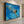 Textured Swimmer in Blue Waters Painting #NM699