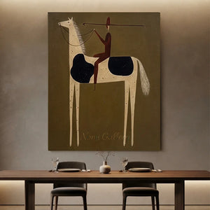 Vintage-Americana-Native-Inspired-Rider-&-Pinto-Horse-Painting-for-elegant-restaurant-06.webp