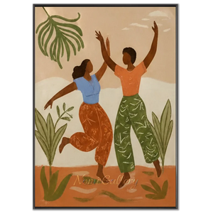 Joyful Dance Abstract Painting #NM280