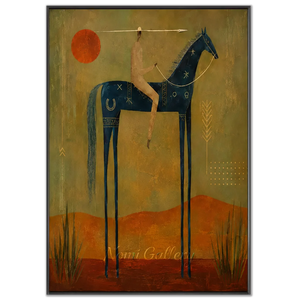 Mystic Rider on Long-Legged Horse #NM290