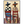 Abstract Figures in Hats & Red Chairs Canvas Art #NM451
