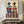 Abstract Figures in Hats & Red Chairs Canvas Art #NM451