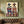 Abstract Figures in Hats & Red Chairs Canvas Art #NM451