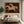 Dynamic Folk Art Horses Textured Oil Painting #NM421