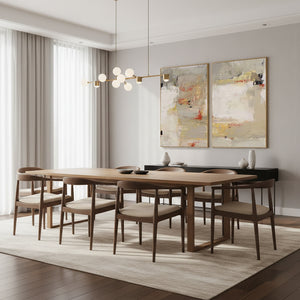 Wabi-Sabi Wall Art Set | Modern Minimalist Textured Painting #SS105