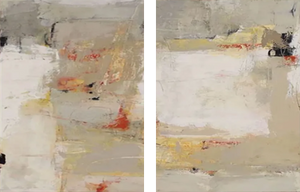 Wabi-Sabi Wall Art Set | Modern Minimalist Textured Painting #SS105