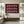 Textured Abstract Horseshoe Art in Deep Red #NM523