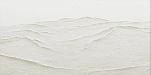 3D White Mountain Textured Oil Painting #SS118