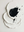 3D Textured Black and White Abstract Oil Painting #SS123