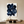 Navy Blue Abstract Brushstroke Handmade Oil Painting #SS154