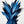 Modern Blue and Black Brushstroke Abstract Painting #SS236
