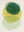 Minimalist Green and Yellow Geometry Handmade Oil Painting #SS158
