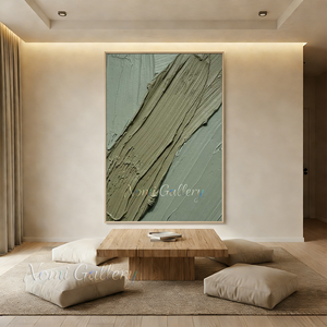 Original Hand-Painted Organic Fluid Curves Fine Art #SS162