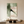 Modern Olive Green Fluid Geometric Shapes Canvas Art #SS163