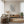 3D Textured Beige Flowing Teardrop Oil Painting - Zen Abstract Art #SS128