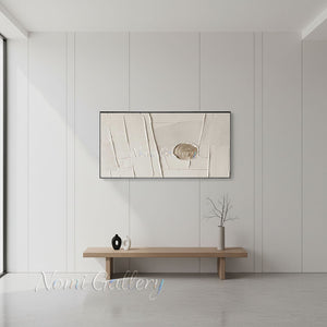 Wabi Sabi Neutral Minimalist Textured Art #SS234