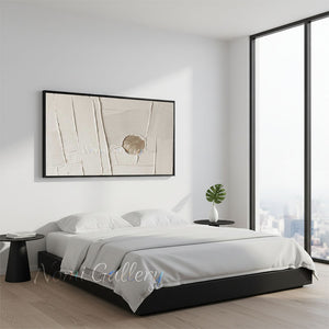 Wabi Sabi Neutral Minimalist Textured Art #SS234