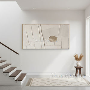 Wabi Sabi Neutral Minimalist Textured Art #SS234