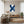 Handmade Blue Intersecting Brushstroke Abstract Art #SS182