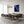 Handmade Cobalt Blue Abstract Curved Canvas Art #SS180