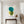 Handmade Green Watercolor Abstract Translucent Canvas Art #SS184