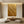 Heavy Textured Gold Abstract Canvas Wall Art #SS196