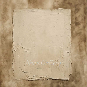 Minimalist Wabi-Sabi Textured Plaster Effect Hand-Painted Art #SS242