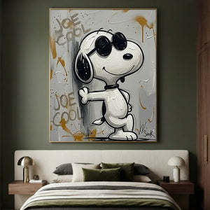 minimalist-graffiti-snoopy-for-luxurious-bedroom-06.webp
