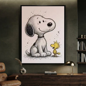 snoopy-oil-painting-for-Study-with-Character-01.webp
