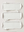 All-White Wabi-Sabi 3D Wall Art | Minimalist Block Relief #SS147